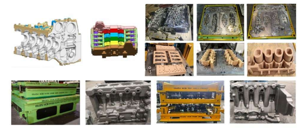 4 Cylinder Block